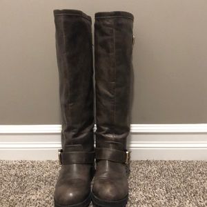 Grey/Brown/Taupe Riding Boots!